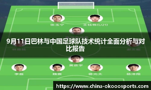 9月11日巴林与中国足球队技术统计全面分析与对比报告
